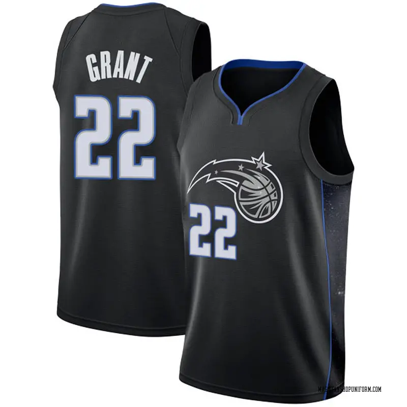 Nike Orlando Magic Swingman Black Jerian Grant 2018/19 Jersey - City ...